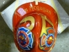Commemorative FIreman Helmet front top view