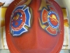 Commemorative FIreman Helmet detail