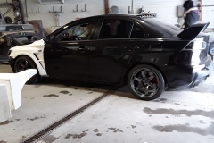 Evo X project before any work has begun