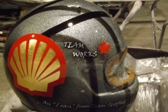 Shell helmet