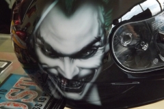 Joker helmet